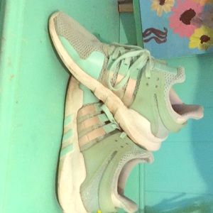 Mint green adidas